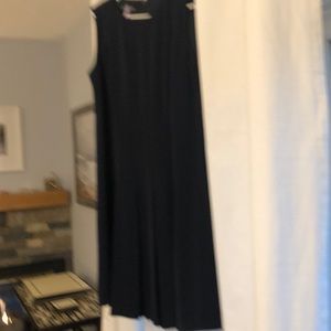 Jones of NY Navy Pleated Dress